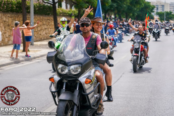 Bike Rally Faro 2022 Parade Going Back Cam2 271